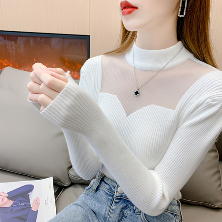 灰色沙发旁拍风--针织衫（编号：503风格）