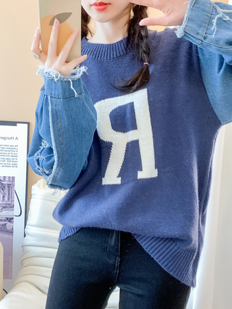 米沙发暖色调自拍风--毛衣（编号：505号）