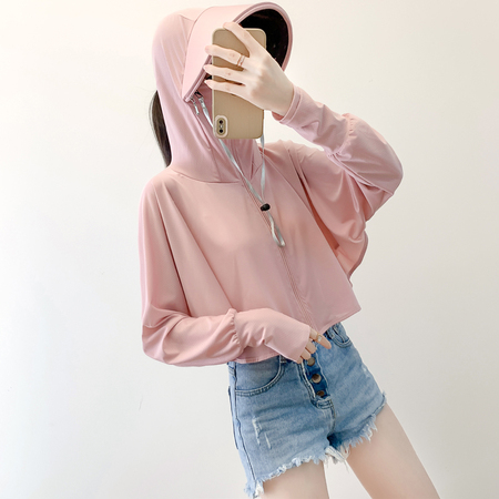 白墙自拍风—防晒衣（编号：362号）