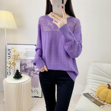 白色沙发自拍风--针织衫（编号：510号）